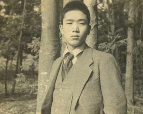 白舞ファームの歴史を伝える人物写真